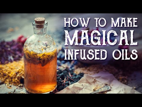 How to make Magical infused oils  - Witchcraft - Magical Crafting- witch oil -love oil - prosperity