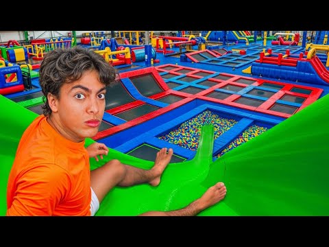 Eu explorei o maior parque temático indoor do país!