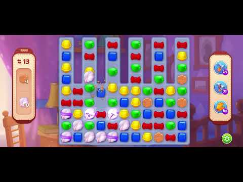 Homescapes Level 11988 夢幻家園 第11988關- No boosters