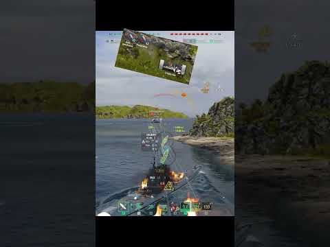 Santander VS Colbert Fight to the Death | World of Warships #shorts