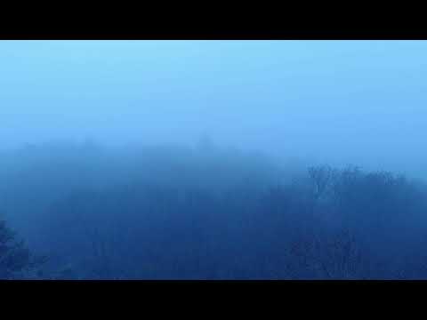 4K Landscape - Rainy/Foggy - Aachen Lousberg - Germany (DJI Mavic Air Footage)