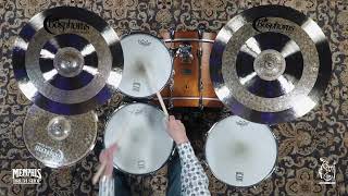 Video thumbnail for Bosphorus 18" Antique Paper Thin Crash Cymbal - 1290g (A18CPT-1010323E) by Memphis Drum Shop