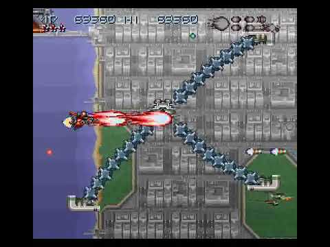 Axelay (SNES) - Stage 2 Colony on Easy (60 FPS)