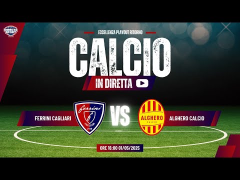 Calcio Eccellenza Playout Ritorno - Polisportiva Ferrini-Alghero Calcio (0-0)