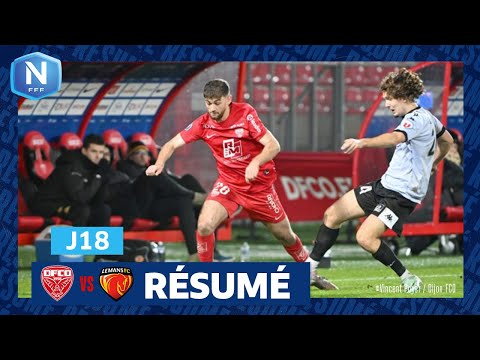 J18 I Dijon FCO - Le Mans FC (1-1), le résumé I National FFF 2023-2024