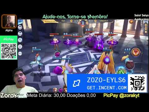 ZORAK IN DOMINGO ESPETACULAR  - SAINT SEIYA AWAKENING