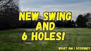 6 hole course vlog! Will the swing changes click on the course? #golf