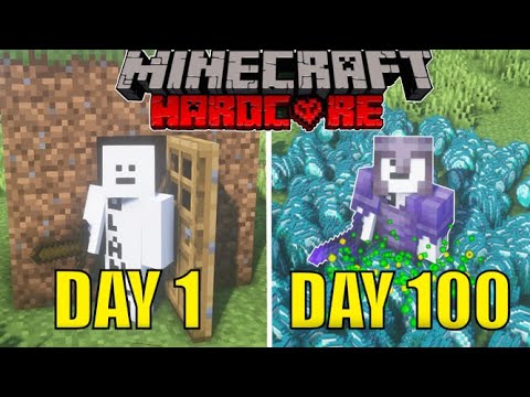 I Spent 100 Days Getting As Rich As Possible In Minecraft Hardcore Mode, And Here's What Happened...