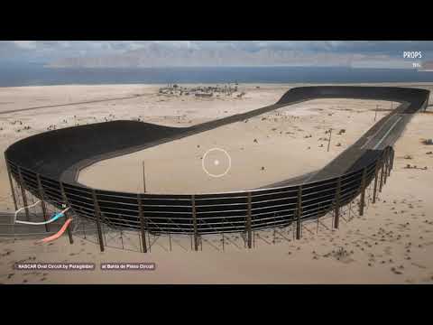 I built a NASCAR track in Forza Horizon 5 (Custom Oval Circuit with working lap counter and AI)