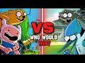 Finn Jake VS Mordecai Rigby Who ACTUALLY Wins
