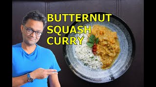 Butternut Squash is great in South Asian spices (Curry Recipe)