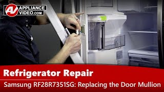 Samsung Refrigerator Repair: Mullion Is Damaged - Door Mullion