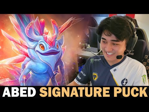 ABED SIGNATURE PUCK - INTENSE GAME | DOTA 2 Gameplay