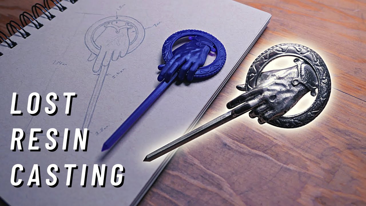 Hand of the King Pin - Metal Casting with a Resin 3D Printer