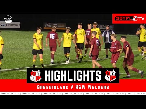 Greenisland v H&W Welders - Under 18 Gerry Burrell Divisional League - October 2023