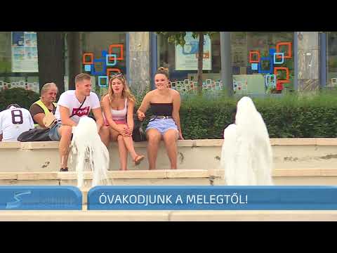 Vasárnapig Szegeden is hőségriadó van - Szegedi Hírek - 2018.07.27.