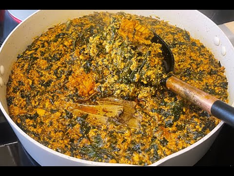 Authentic Ghanaian spinach stew | @Veeba's kitchen
