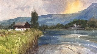 Paint a Stunning Water Sunset in 5 Easy Steps