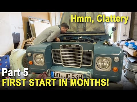 Land Rover Series 3 Restoration - Part 88 - First Start - Pt 5 (watch Pt 4 first)
