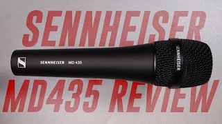 Video thumbnail for Sennheiser MD435 Review / Test (Vs. SM58, E835, sE V7, D5, M88 TG, MD445, and More) by Podcastage