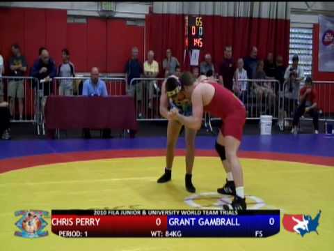 FILA JR Freestyle Challenge Tournament Final 84kg - Chris Perry vs. Grant Gambrall