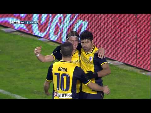Gol de Diego Costa (1-4) en el Rayo Vallecano - Atlético de Madrid - HD