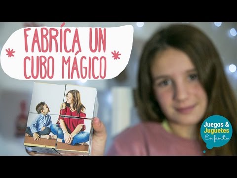 MANUALIDADES FÁCILES // cubo mágico // Juegos y Juguetes en Familia