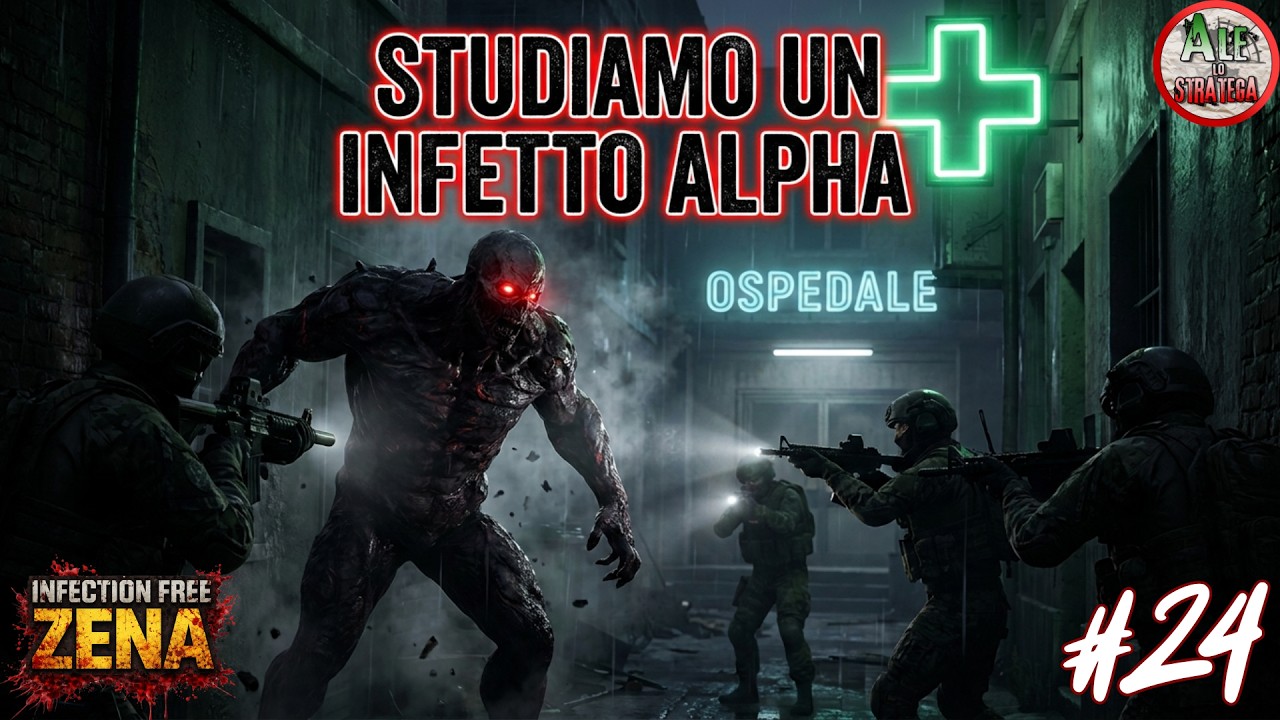 STUDIAMO UN INFETTO ALPHA || INFECTION FREE ZENA || RUN 1 #24