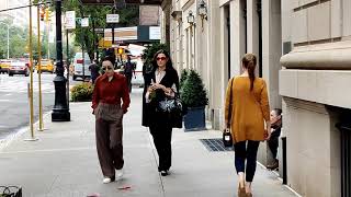 Rachel Weisz and Kitty Hawthorne Film 'Dead Ringers' On The Upper East Side In New York City video