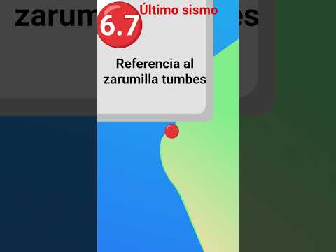 sismo muy fuerte de magnitud 6.7 sacudió tumbes y zarumilla