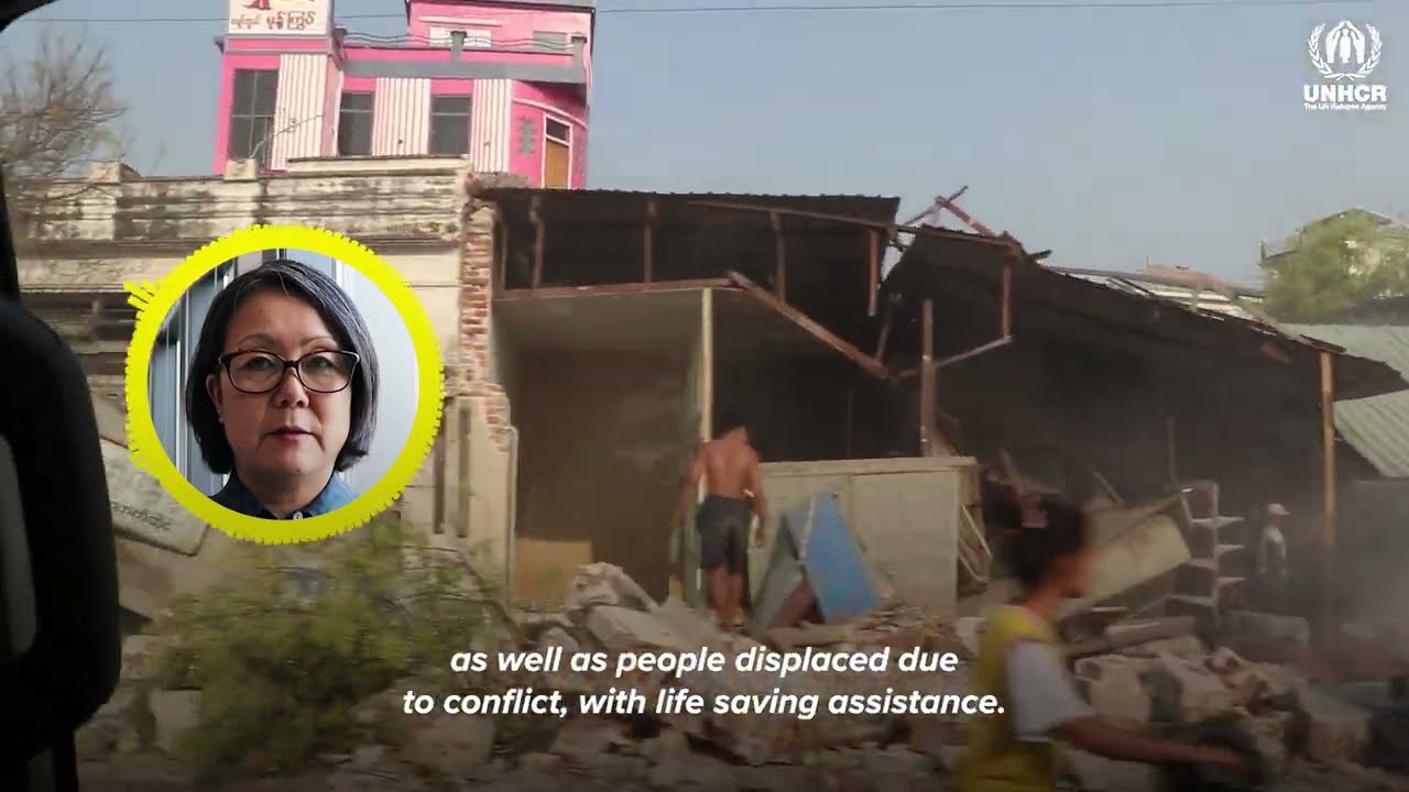 Updates on the Myanmar Earthquake from UNHCR Myanmar Representative Noriko Takagi