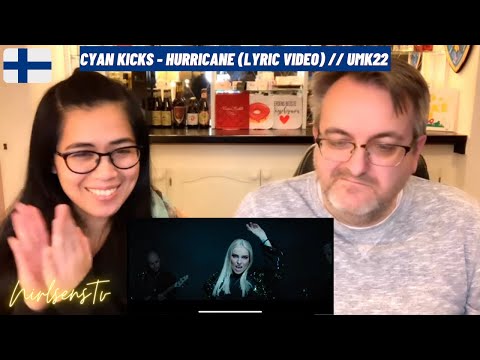 Cyan Kicks - Hurricane (Lyric Video) // UMK22 - 🇩🇰NielsensTv REACTION