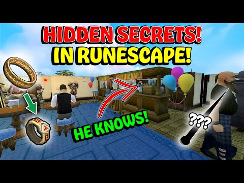 Hidden Secrets Within RuneScape! - Easter Eggs & More!