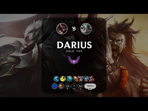 Darius Top vs Tryndamere - EUW Master Patch 13.10