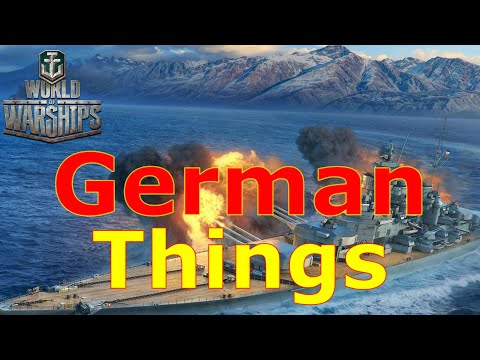 World of Warships- I Love It When German BBs Get To Do German Things!