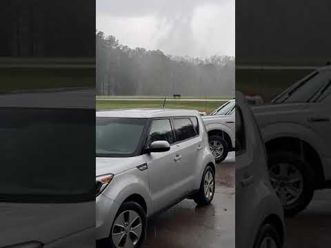 Rare footage of F3 tornado forming in Pelham Alabama 2021
