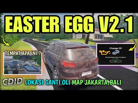 TEMPAT BARU RAHASIA MAP BALI CDID UPDATE V2.1, TUTORIAL GANTI OLI + LOKASI | CDID V2.1 Roblox