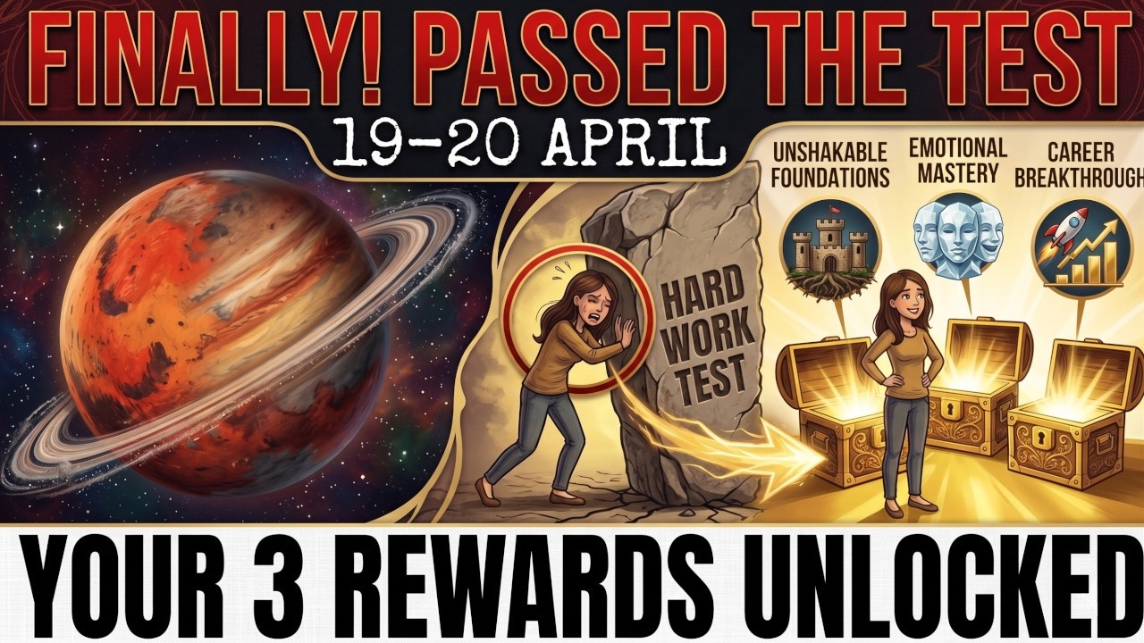 Mars-Saturn Clash: Universe FINALLY Rewards Your Hard Work - 3 Things Unlock After The Test (Apr 19)