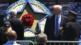 Trump honors police officers (entire speech)
