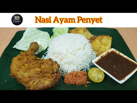 Nasi Ayam Penyet Recipe by Jasi Kitchen