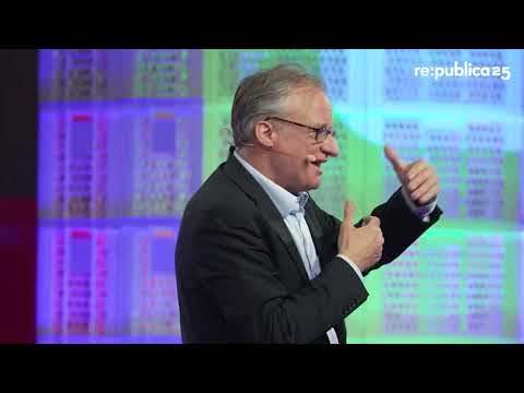 Video Thumbnail: [EN] re:publica 25: Albrecht von Lucke - From post-post-materialism to post-post-militarism