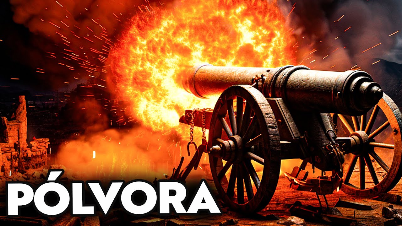 A HISTÓRIA DA PÓLVORA E DAS ARMAS DE FOGO MEDIEVAIS!