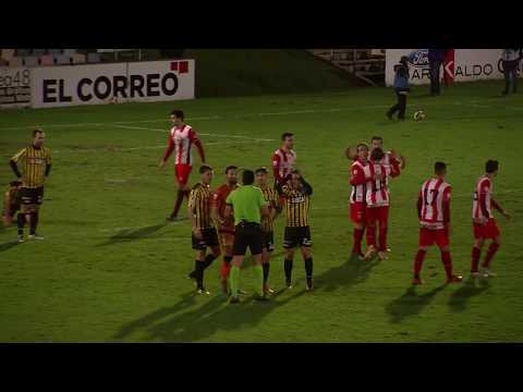 Segunda B 2018-19. Resumen Barakaldo CF 0 - UD Logroñés 1