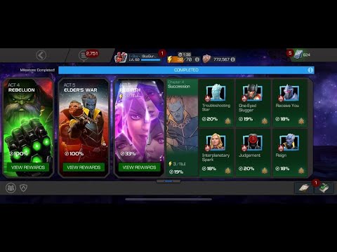 Act 6.4.2 Rebirth - One-Eyed Slugger - Boss Thor (Ragnarok) - MCOC Marvel Contest of Champions