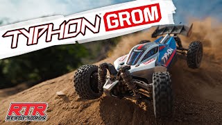 Arrma Typhon Grom 1:18 4WD Smart RTR červená