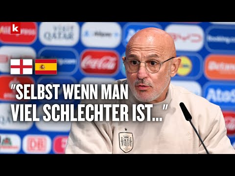 De la Fuente warnt vor England: "Man kann auch gewinnen, wenn man sehr schlecht ist"