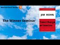 TAKE CHARGE OF YOUR LIFE (The Winner Seminar) by Jim Rohn (AUDIOBOOK)