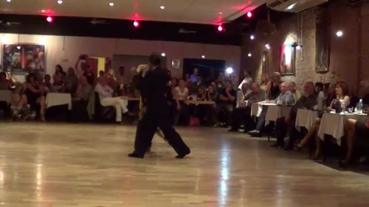 Alejandra Mantiñan y Martin Ojeda Tango "Mi Dolor" D' Arienzo - Ramos (22-03-15)