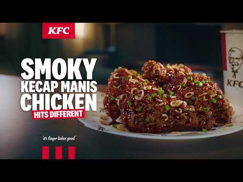 KFC Smoky Kecap Manis Chicken #HitsDifferent