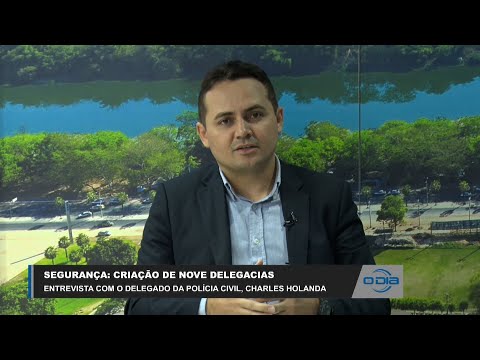 Entrevista com o delegado da Polícia Civil, Charles Holanda 06 03 2023